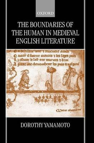 Cover image for The Boundaries of the Human in Medieval English Literature