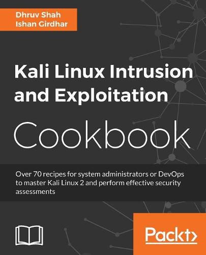 Cover image for Kali Linux Intrusion and Exploitation Cookbook