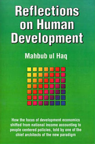 Cover image for Reflections on Human Development