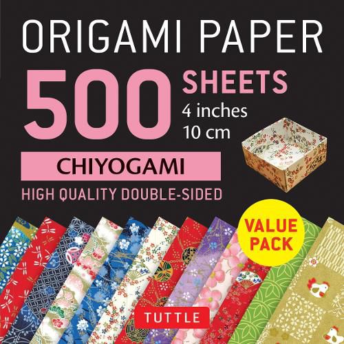 Cover image for Origami Paper 500 Sheets Chiyogami Patterns