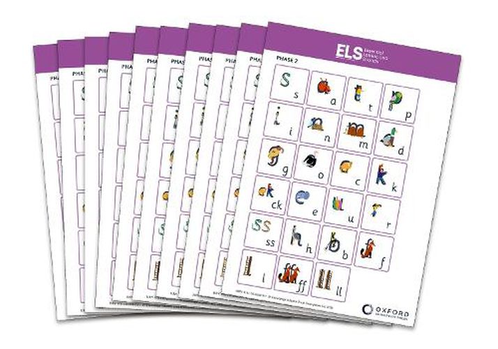 Essential Letters and Sounds: Phase 2 Sound Mats for Reception/P1