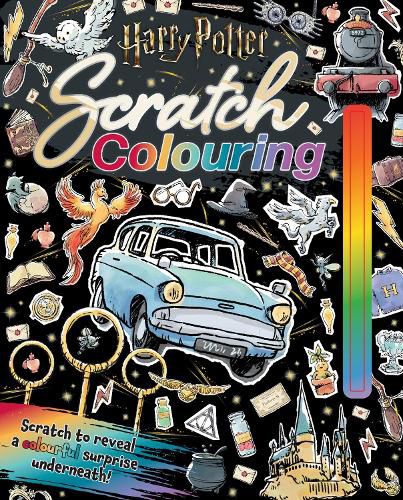 Cover image for Harry Potter: Scratch Colouring (Warner Bros.)