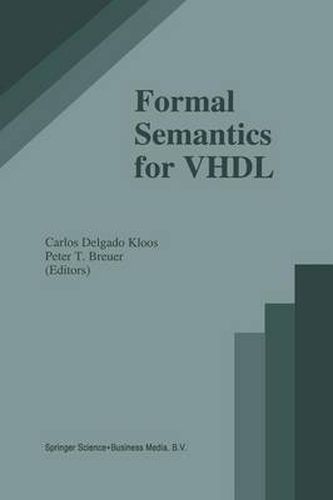 Cover image for Formal Semantics for VHDL