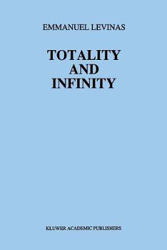 Totality and Infinity: An Essay on Exteriority