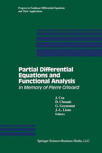 Cover image for Partial Differential Equations and Functional Analysis: In Memory of Pierre Grisvard