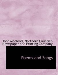 Cover image for Poems and Songs
