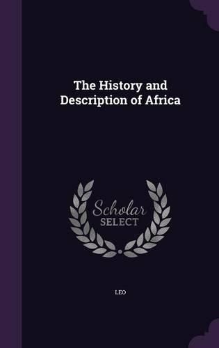 Cover image for The History and Description of Africa