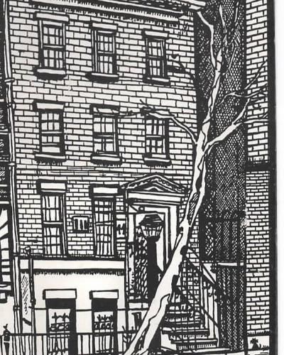 Greenwich village Writing Drawing Journal