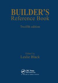 Cover image for Builder's Reference Book