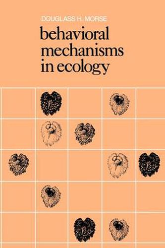 Cover image for Behavioral Mechanisms in Ecology