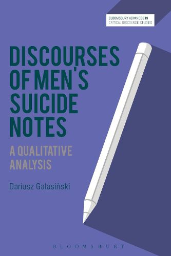 Cover image for Discourses of Men's Suicide Notes: A Qualitative Analysis