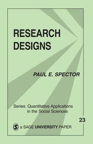 Cover image for Research Designs