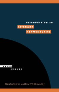 Cover image for Introduction to Literary Hermeneutics