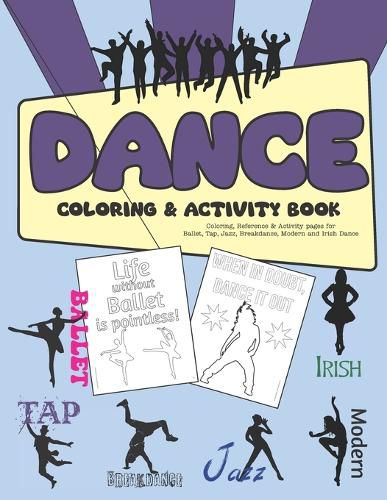 Cover image for Dance Coloring & Activity Book