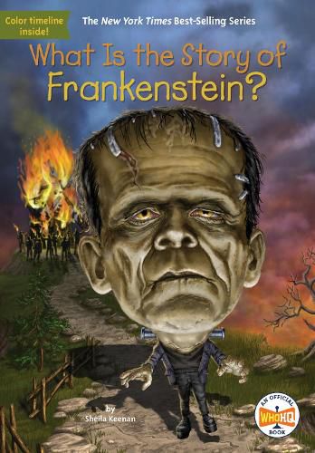 Cover image for What Is the Story of Frankenstein?