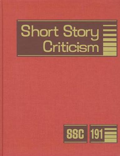 Cover image for Short Story Criticism: Excerpts from Criticism of the Works of Short Fiction Writers