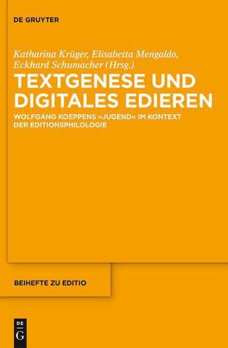 Cover image for Textgenese und digitales Edieren