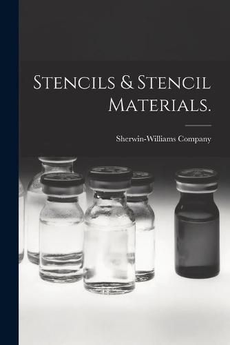 Cover image for Stencils & Stencil Materials.