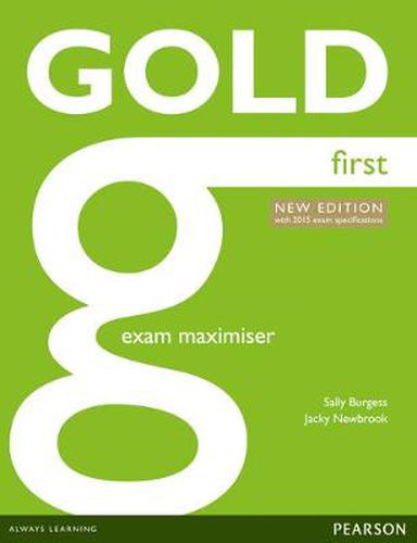 Cover image for Gold First New Edition Maximiser without Key