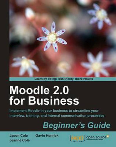 Cover image for Moodle 2.0 for Business Beginner's Guide