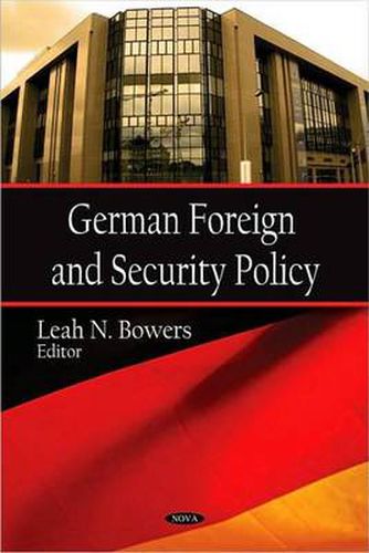 Cover image for German Foreign & Security Policy