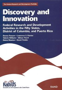 Cover image for Discovery and Innovation: Federal Research and Development Activities in the Fifty States, District of Columbia, and Puerto Rico