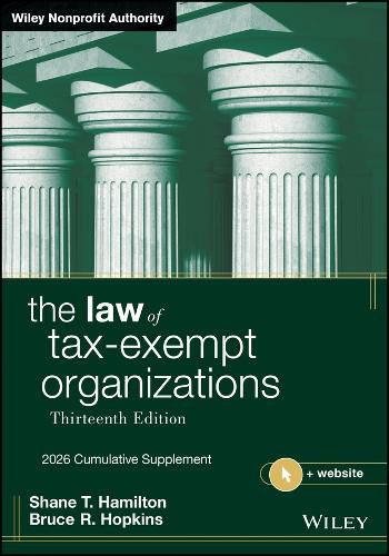 Cover image for The Law of Tax-Exempt Organizations, 2026 Supplement