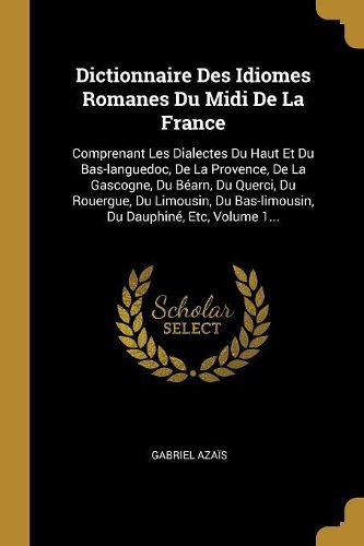 Cover image for Dictionnaire Des Idiomes Romanes Du Midi De La France