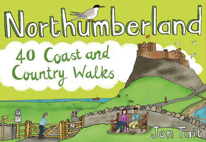 Cover image for Northumberland: 40 Coast and Country Walks