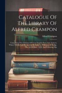 Cover image for Catalogue Of The Library Of Alfred Crampon