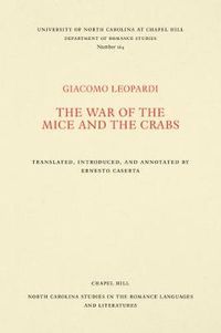 Cover image for The War of the Mice and the Crabs