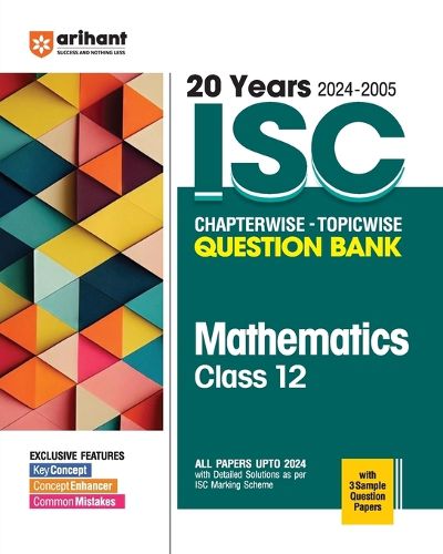 Cover image for Isc Chapter Wise Mathematics Class 12