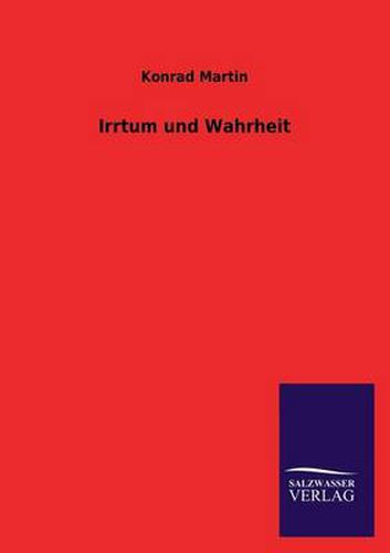 Cover image for Irrtum und Wahrheit