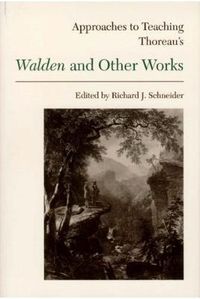 Cover image for Approaches to Teaching Thoreau's Walden and Other Works