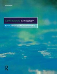 Cover image for Contemporary Climatology