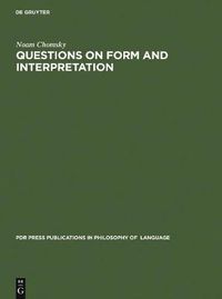 Cover image for Questions on Form and Interpretation