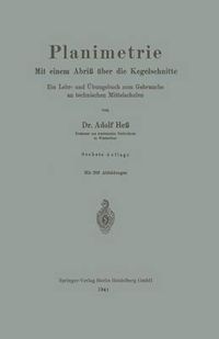 Cover image for Planimetrie: Mit Einem Abriss UEber Die Kegelschnitte