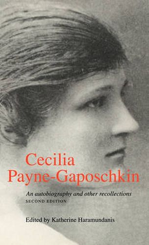 Cover image for Cecilia Payne-Gaposchkin: An Autobiography and Other Recollections