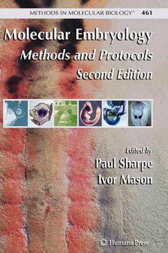 Cover image for Molecular Embryology: Methods and Protocols