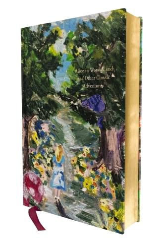Cover image for Alice in Wonderland and Other Classic Adventures: Deluxe Painted Edition