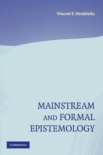 Cover image for Mainstream and Formal Epistemology