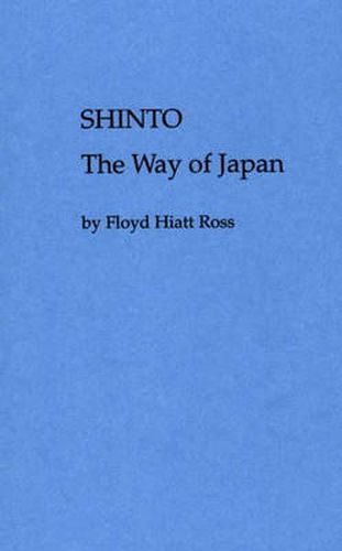 Cover image for Shinto, the Way of Japan