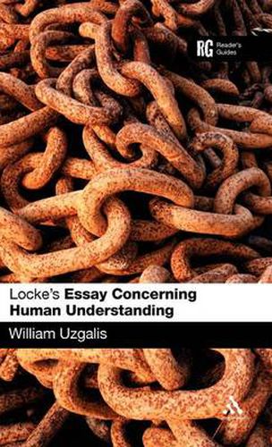 Cover image for Locke's 'Essay Concerning Human Understanding': A Reader's Guide