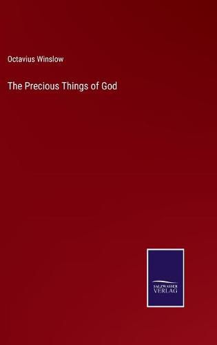 Cover image for The Precious Things of God