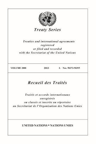 Treaty Series 2888 (English/French Edition)