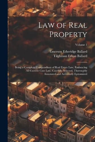 Cover image for Law of Real Property