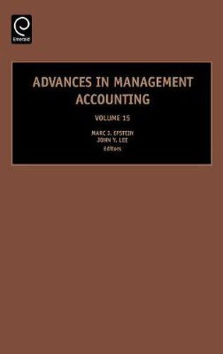 Cover image for Advances in Management Accounting