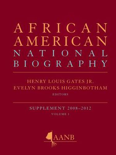 Cover image for African American National Biography Supplementary