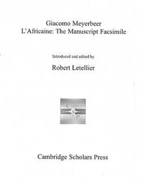 Cover image for L'Africaine: The Facsimile