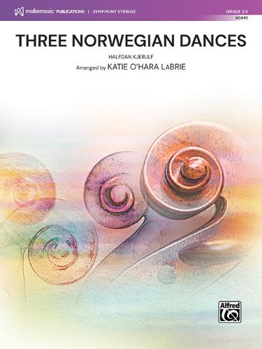 Cover image for Three Norwegian Dances